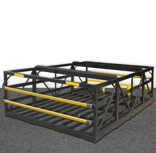 Sudco LPG products - 11-cylinder rack with three composite bars and anti-roll bar