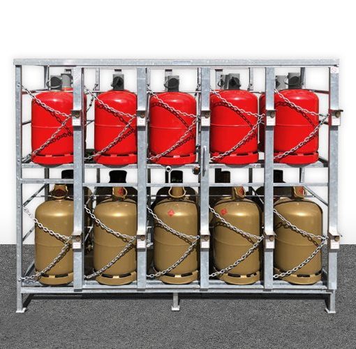Sudco lpg products - semi-automatic 20-bottle display stand