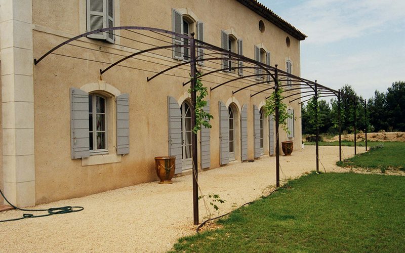 Pergola cintrée