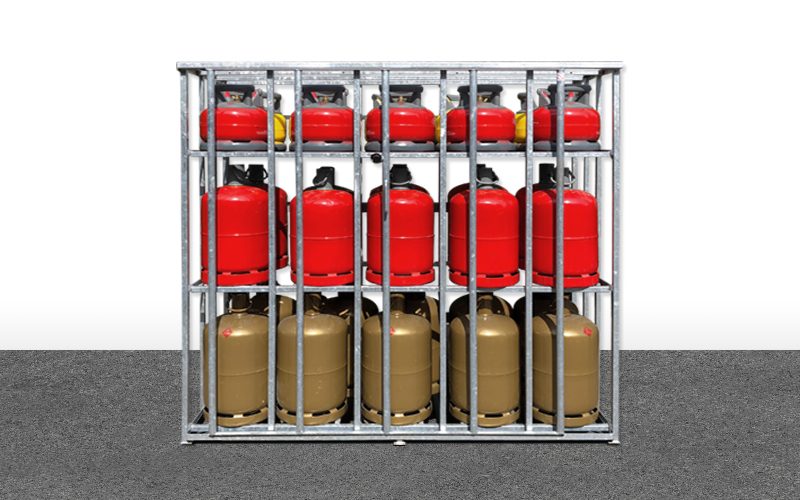 Présentoir 30 bouteilles porte coulissante
