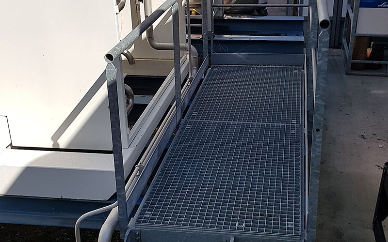 Passerelle plateforme hélium – Linde Salaise (38)